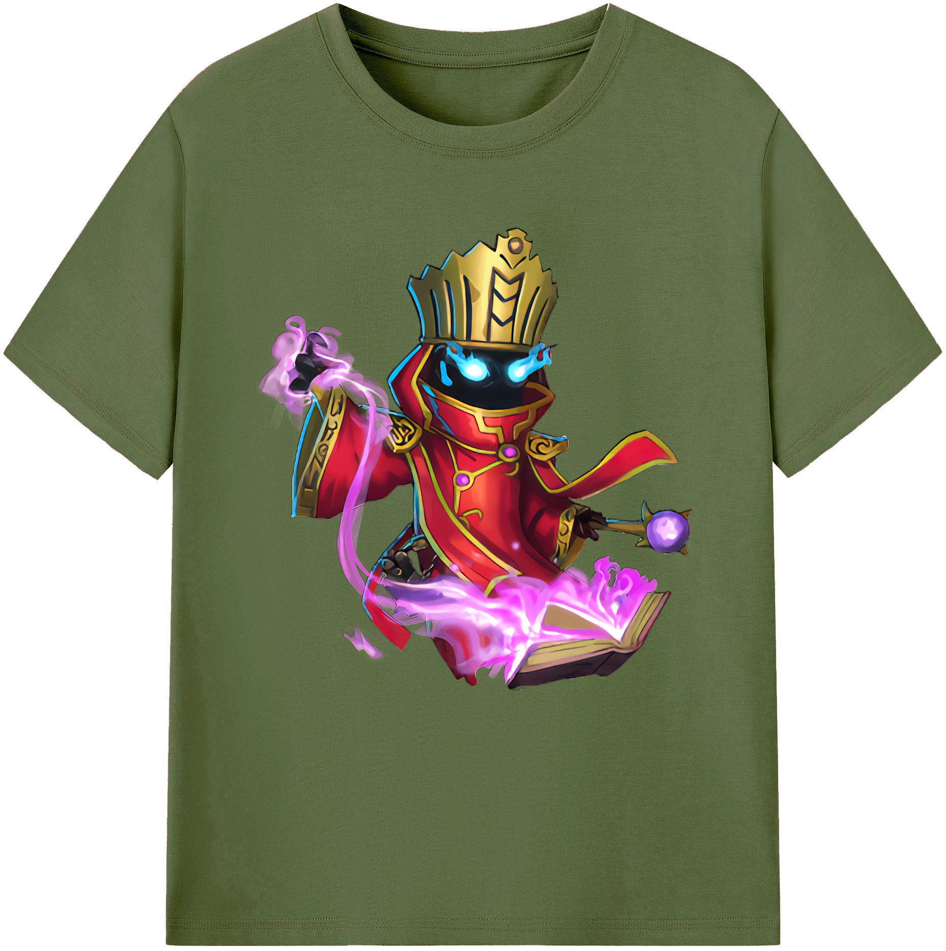 リーグ・オブ・レジェンド League of Legends LOL 綿100％半袖Tシャツ（フロントプリント）